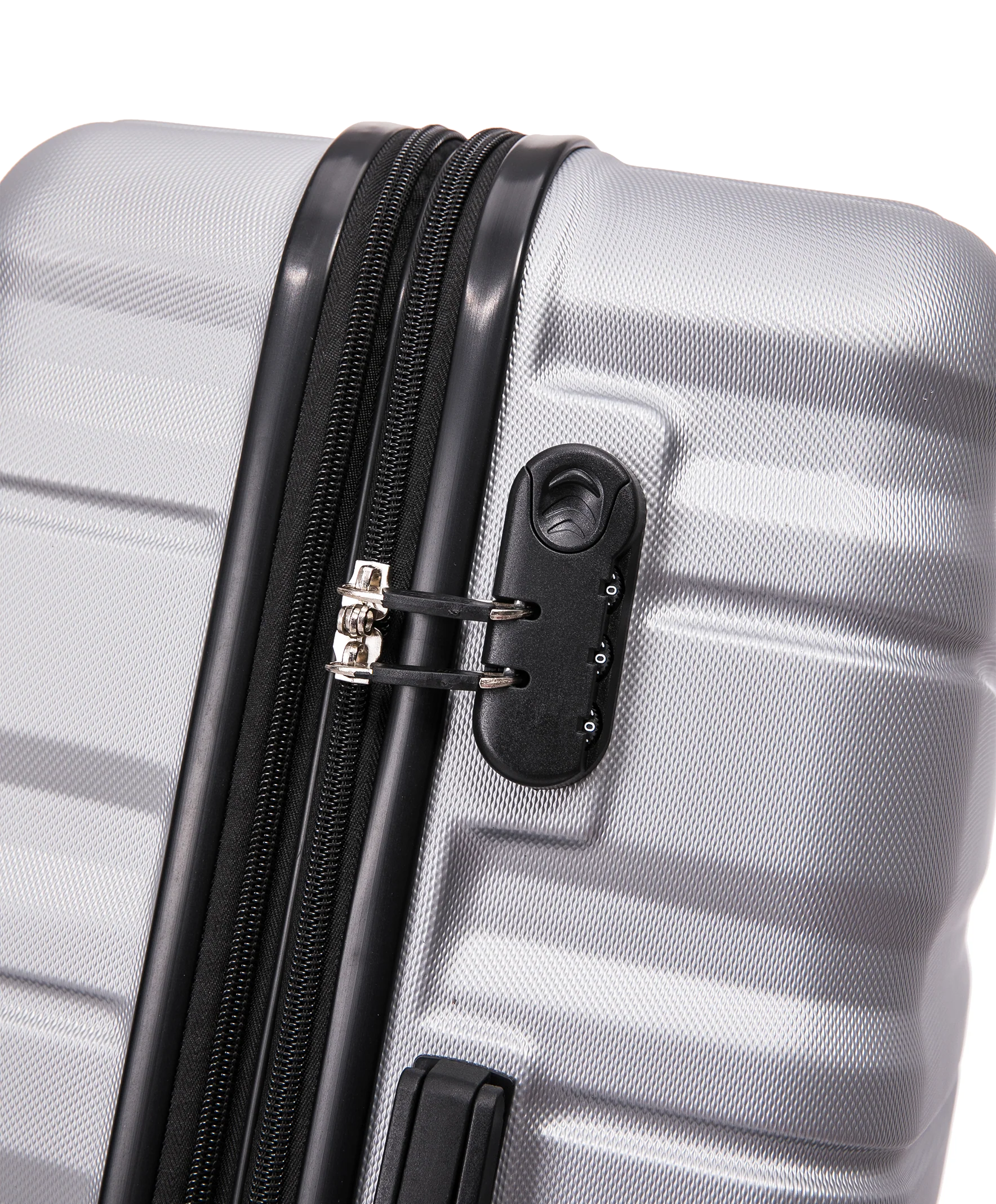TUCCI Italy GIROVITA 3PC Hardside Luggage Set (20" 24" 28") - Black - Image 32