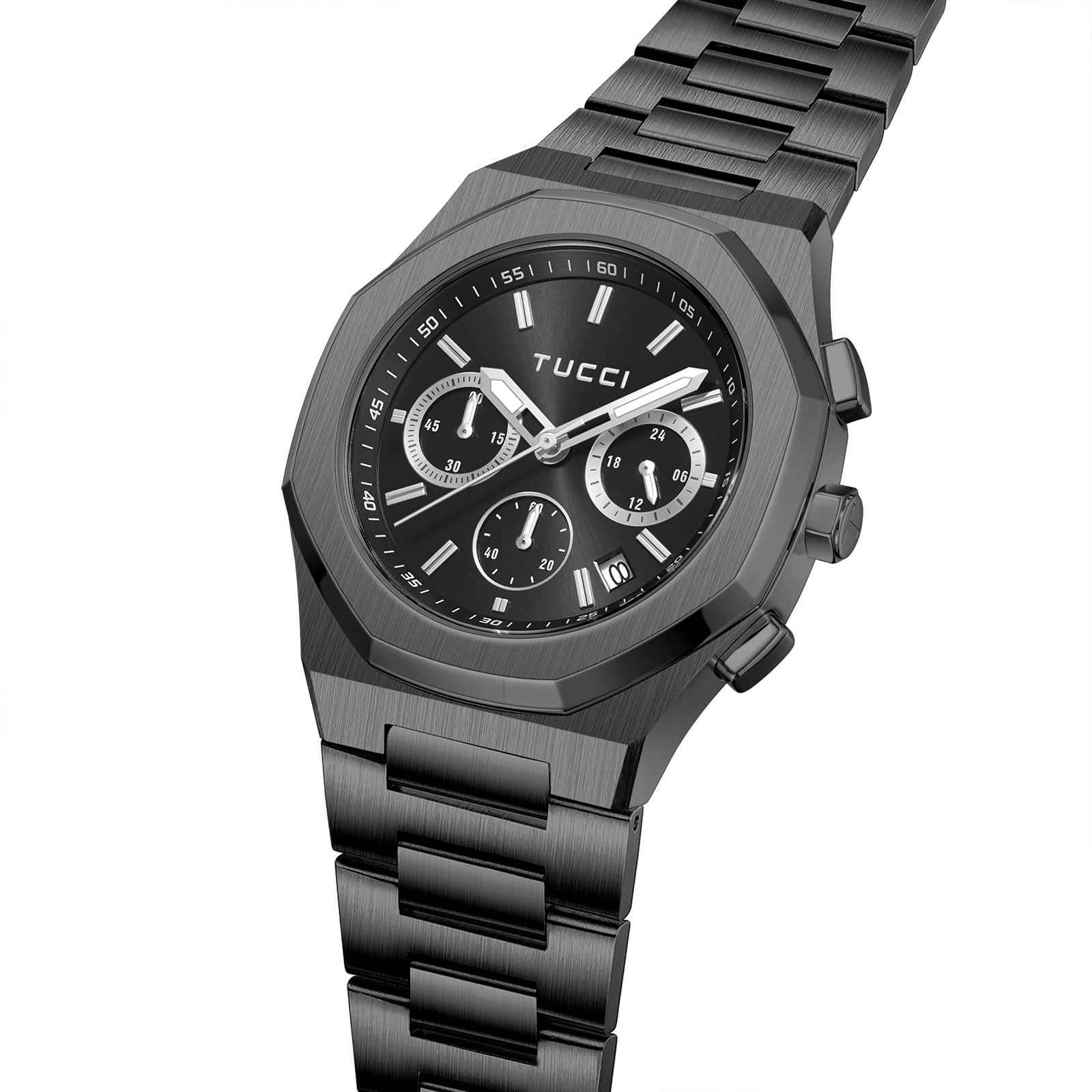 TUCCI Italy Lussuoso Unisex Stainless Steel Wrist Watch - Image 14