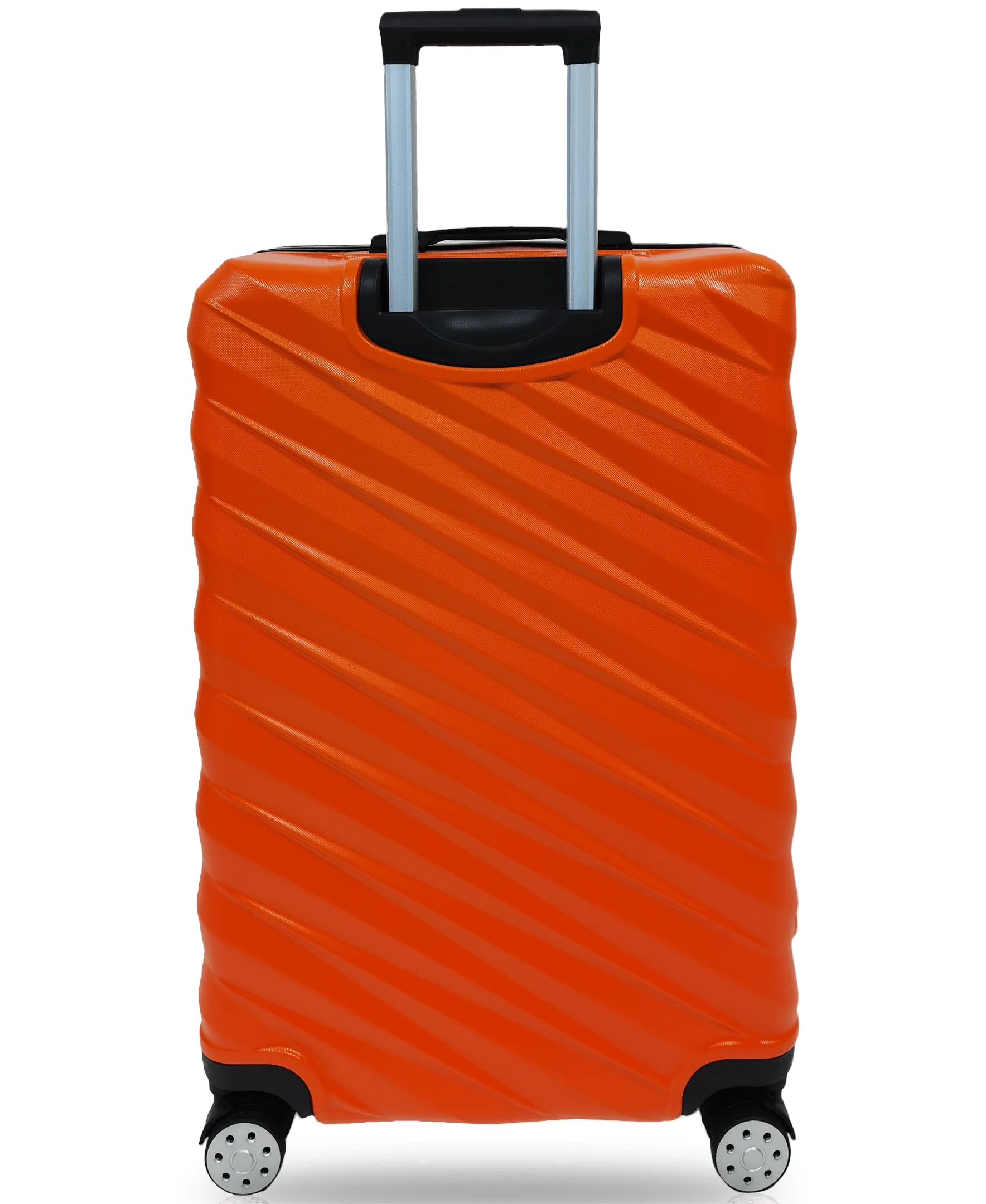 TUCCI Italy STORTO 3PC Hardside Luggage Set (20" 24" 28") - Orange - Image 3