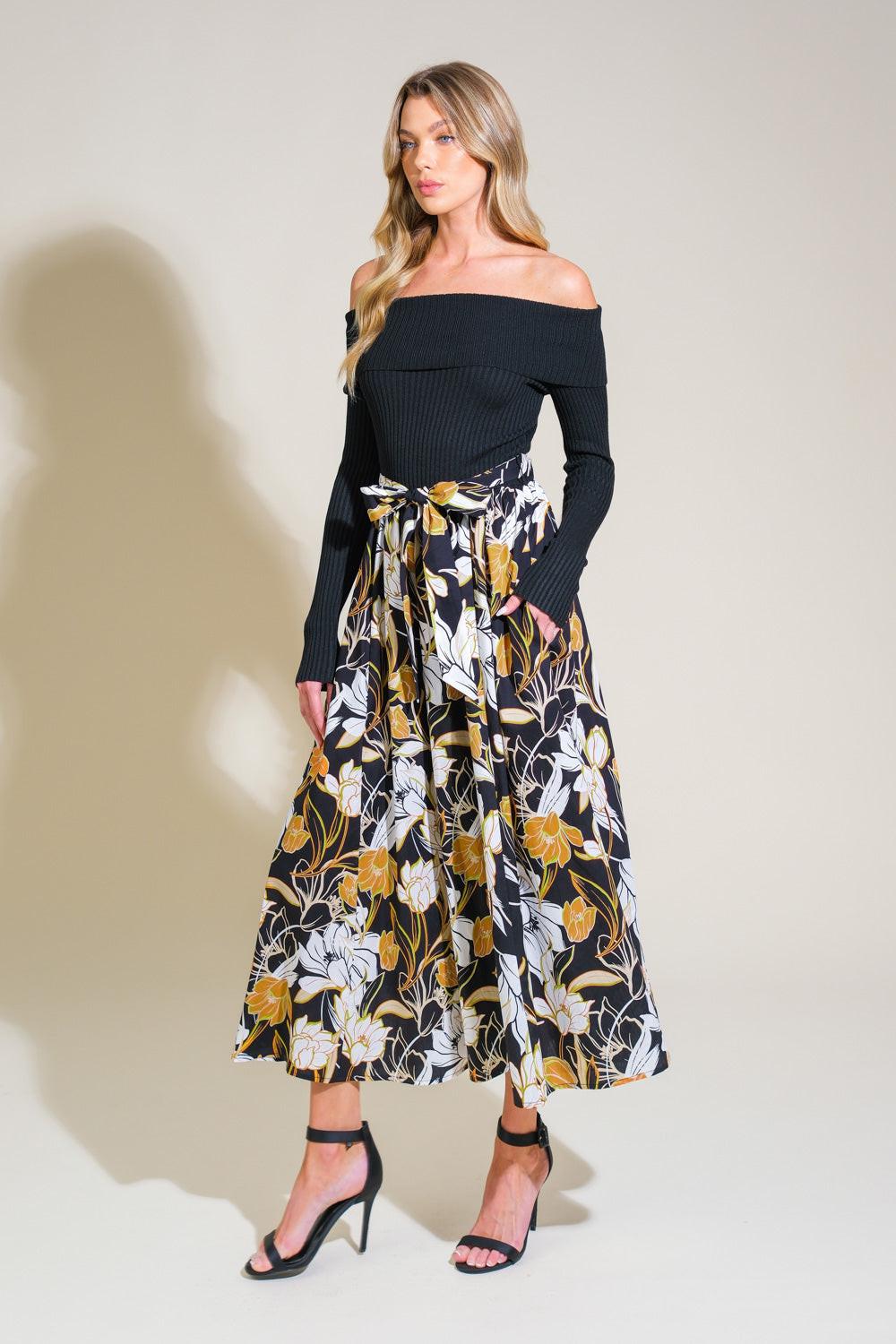 Twist on Timeless Woven Midi Dress - Image 6