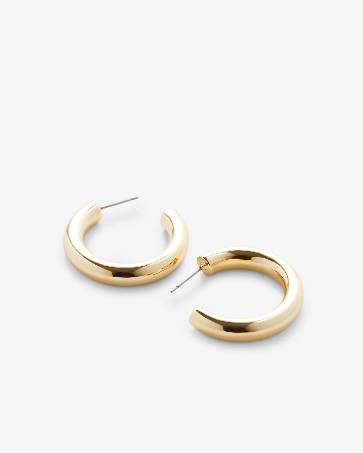 Unstoppable Midi Hoop Earrings - Image 3