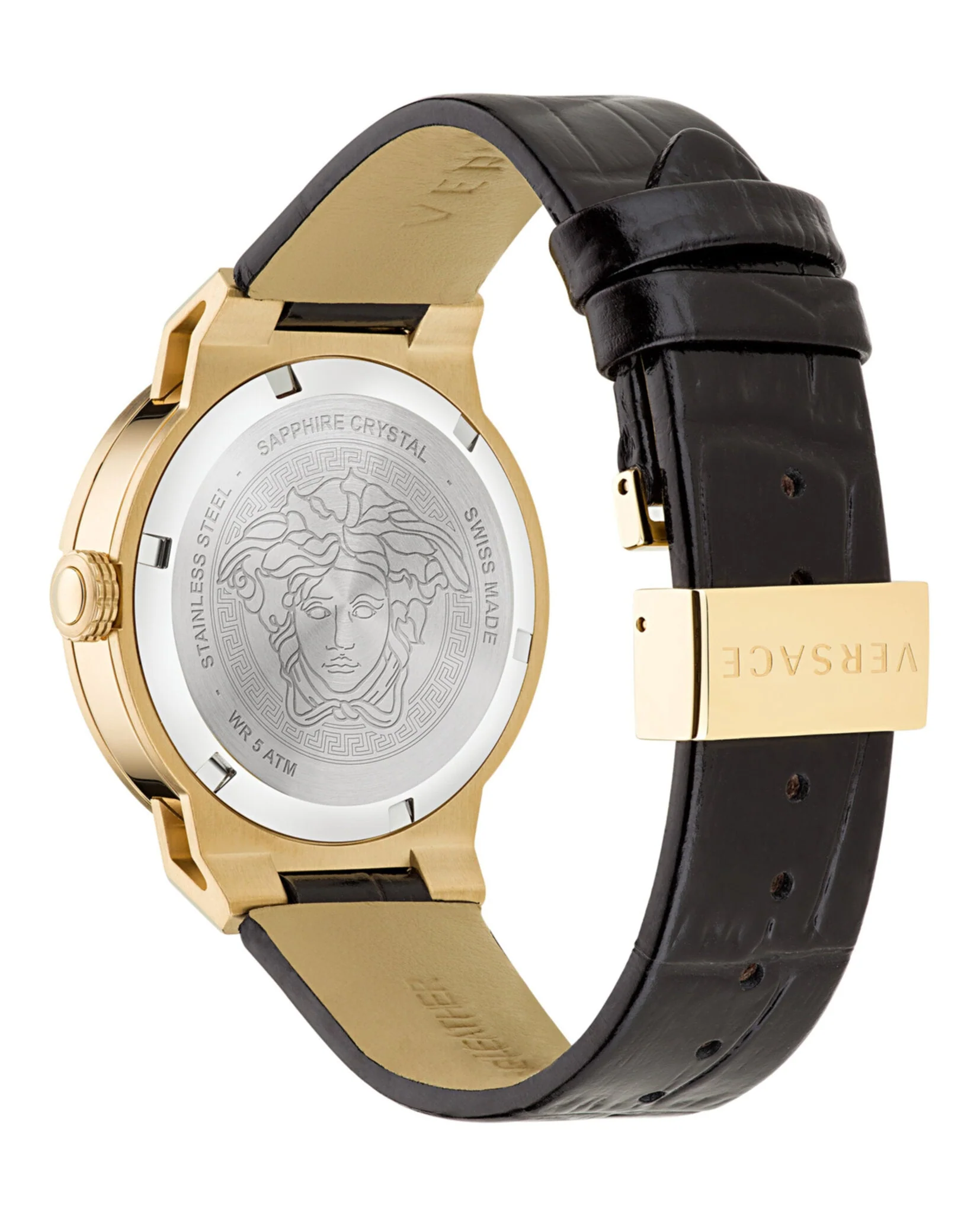 Versace Medusa Infinite Leather Watch - Image 3