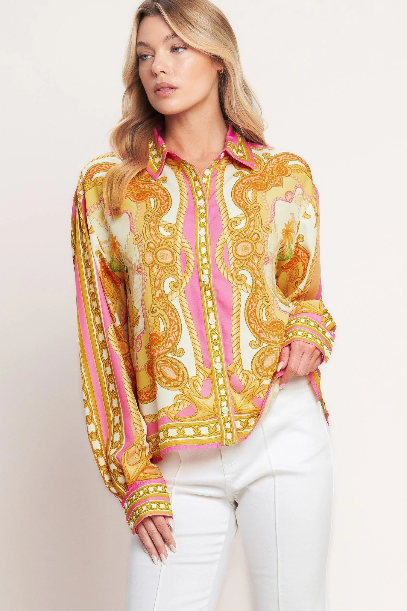 Vintage Heiress Woven Top - Image 2