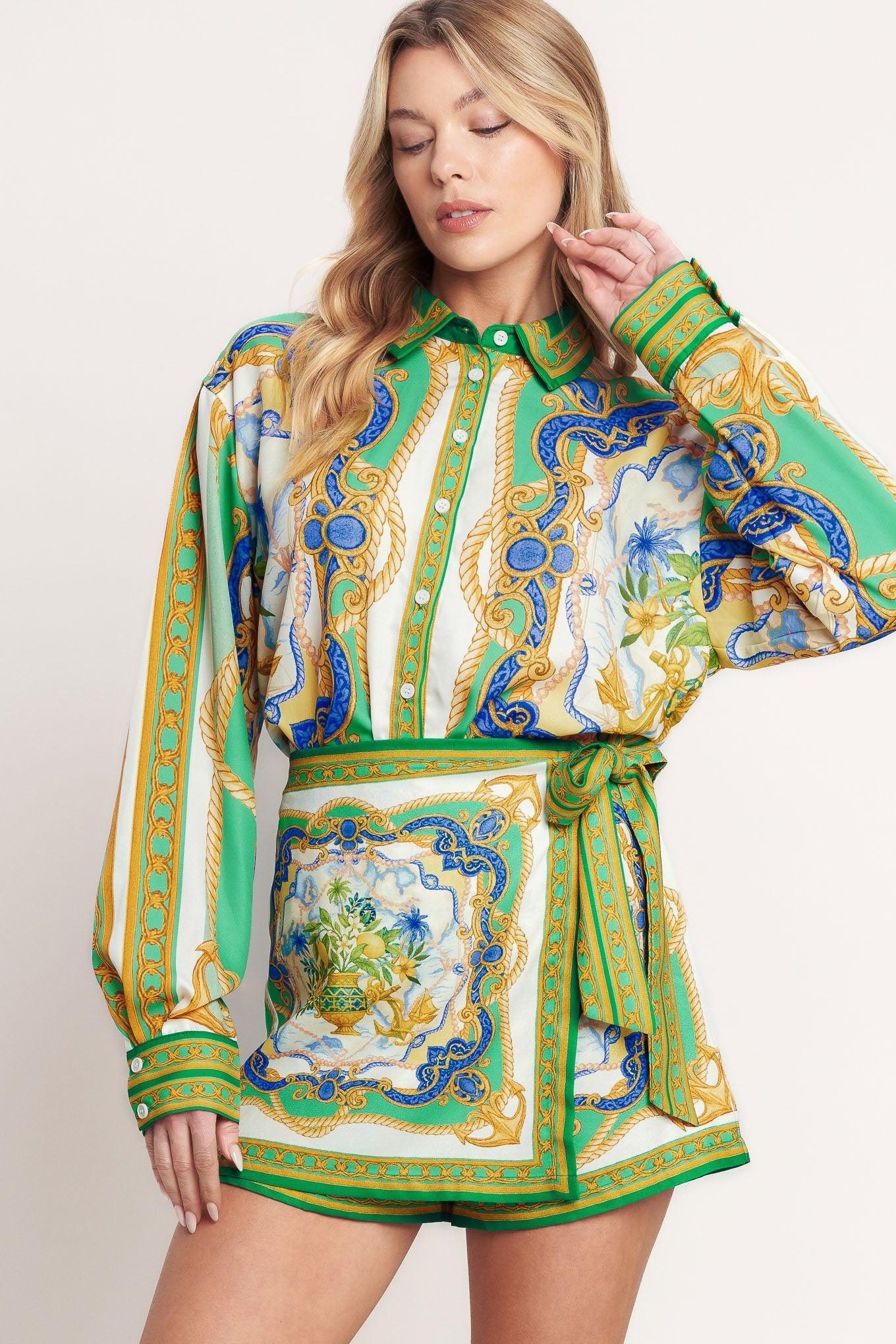 Vintage Heiress Woven Top - Image 6