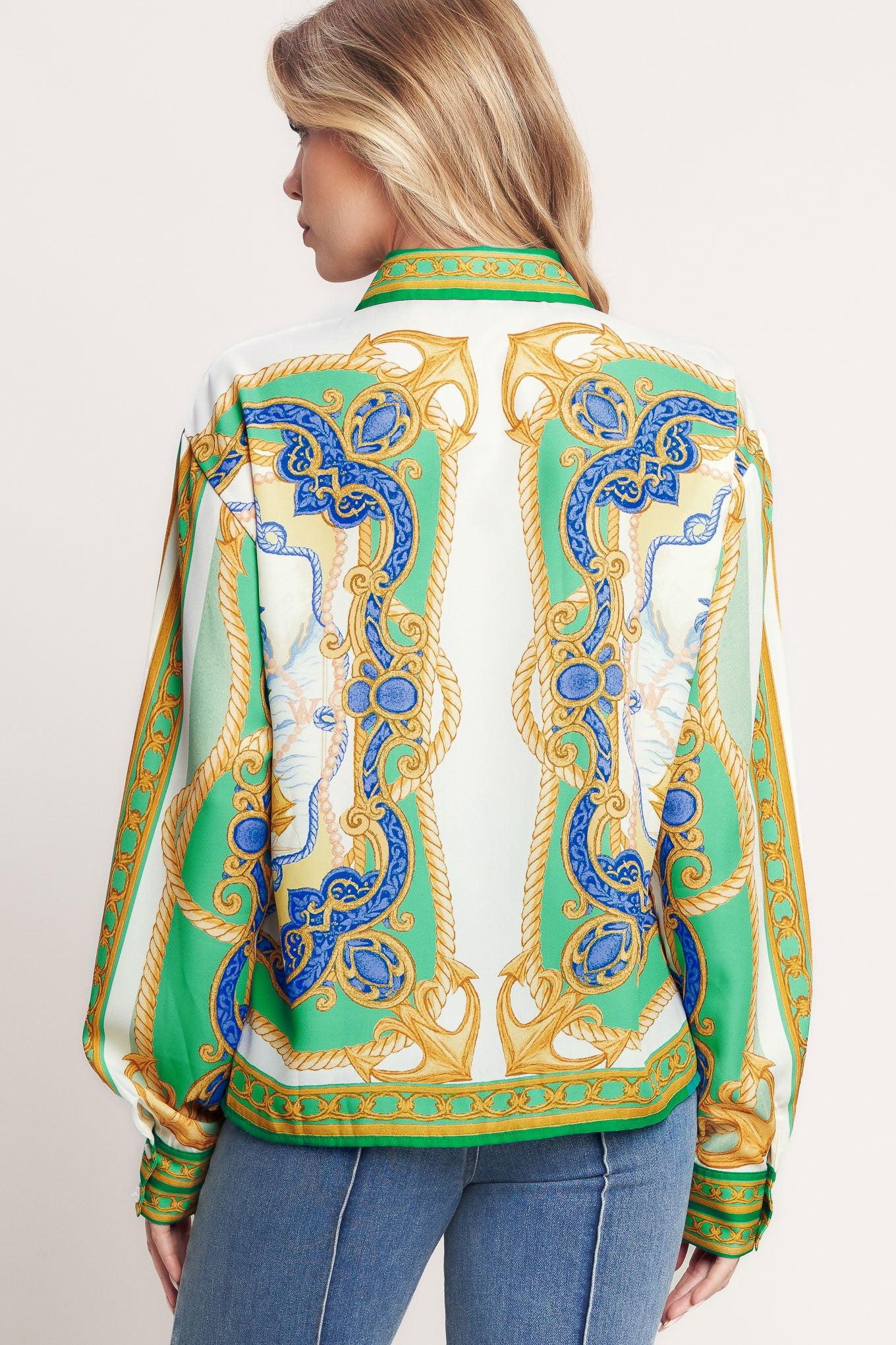 Vintage Heiress Woven Top - Image 8