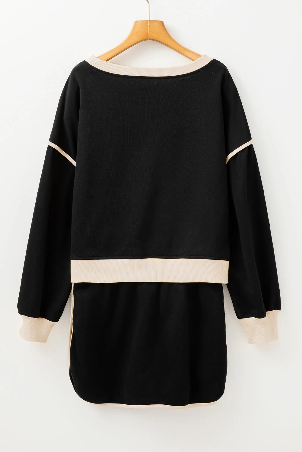 Violeta Loose Pullover and Lace-up Waist Skort Set by Threaded Pear - Image 17