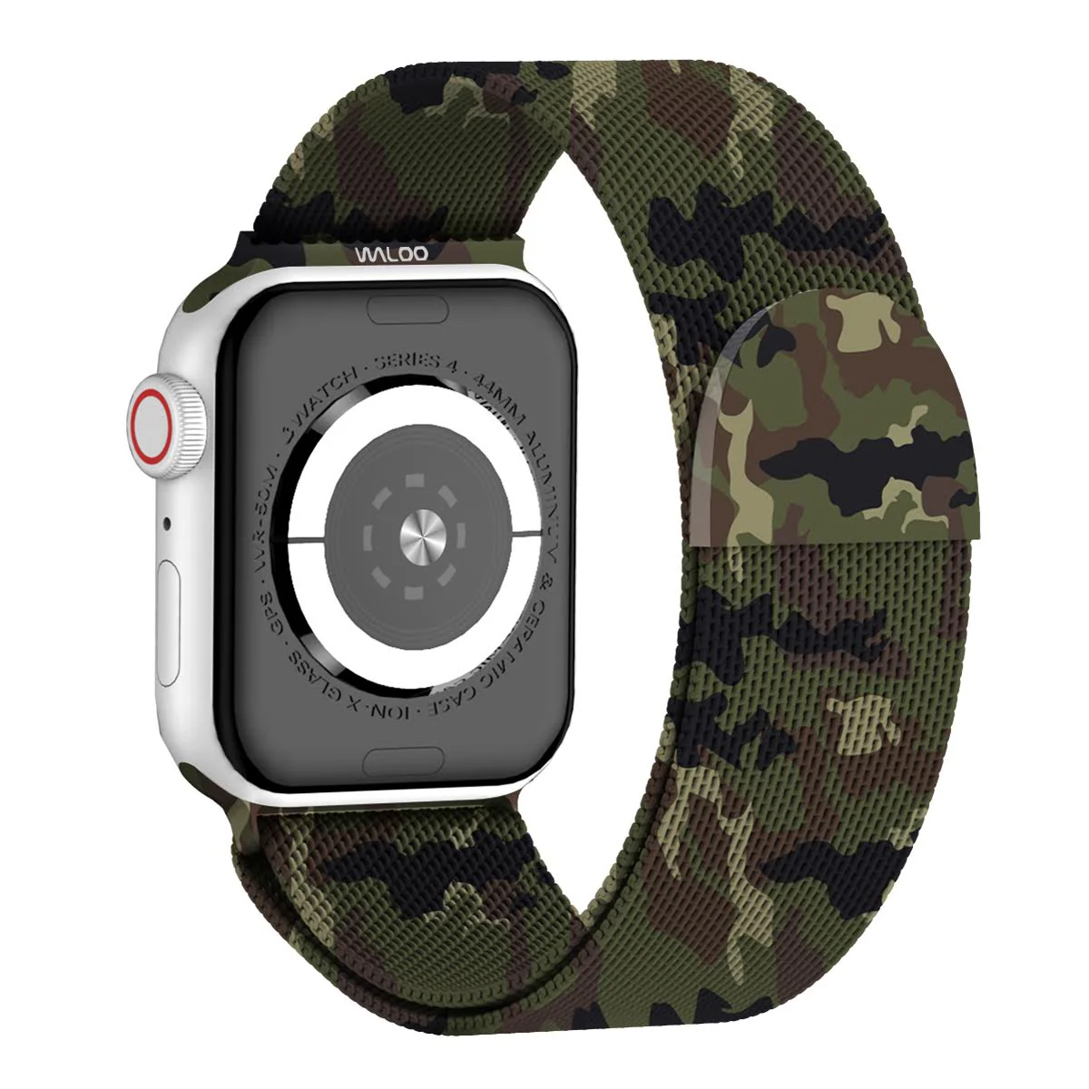 Waloo Camo Printed Magnetic Mesh Band For Apple Watch - Image 4