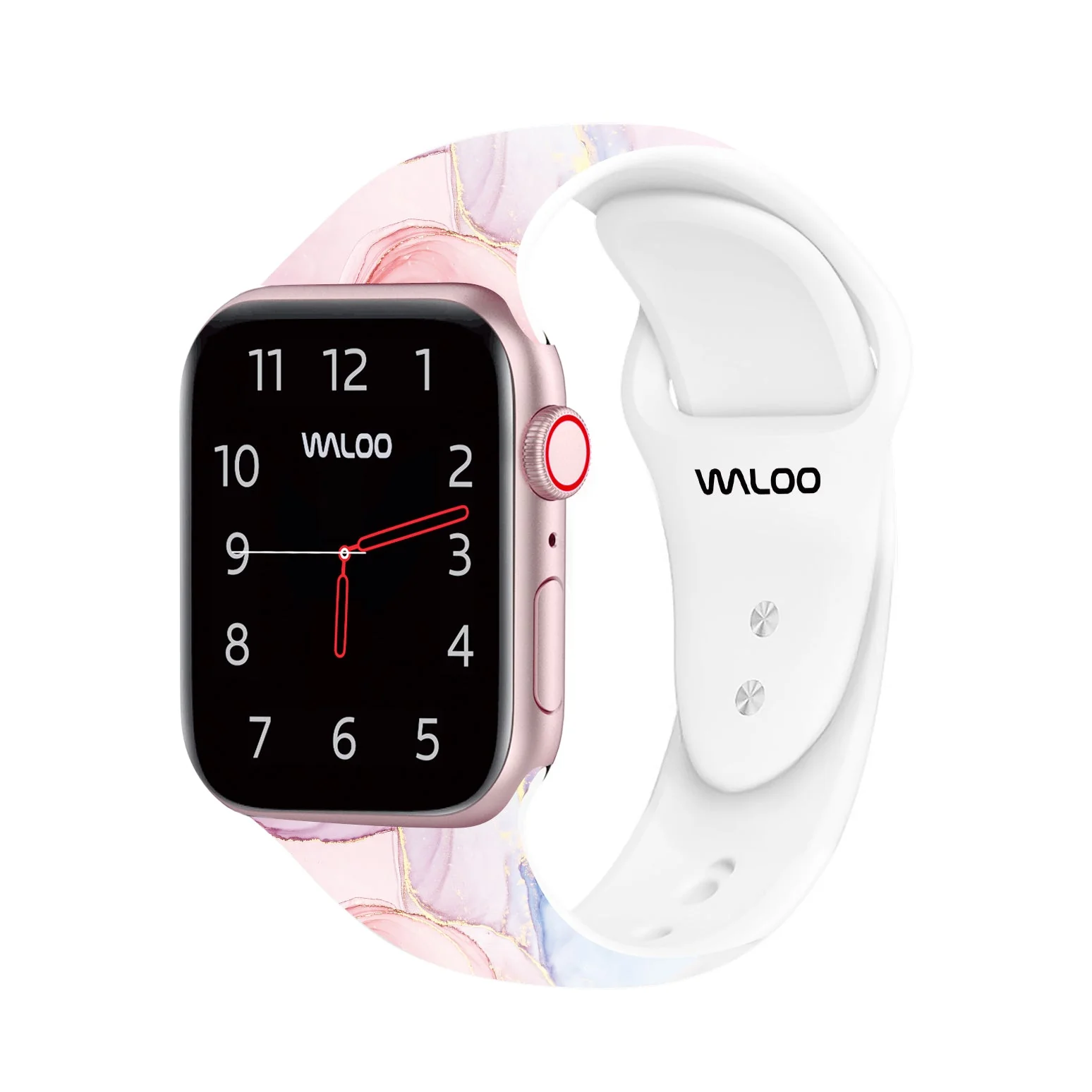 Waloo Marble Silicone Sport Band For Apple Watch - Image 11