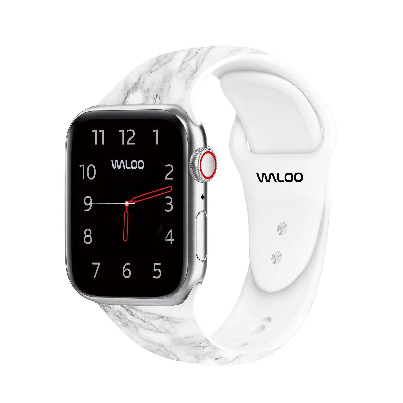Waloo Marble Silicone Sport Band For Apple Watch - Image 9