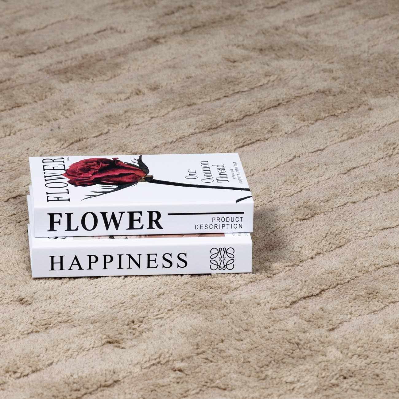 Washable Handmade Wool Rug - Brown - Clearance - Image 11