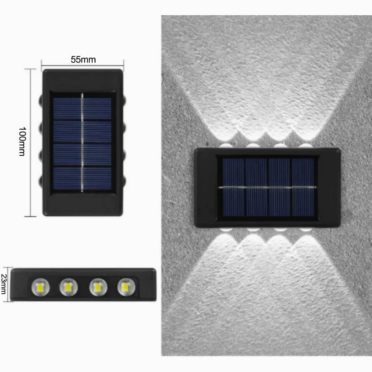 Waterproof Solar LED Wall Lamp - Image 13
