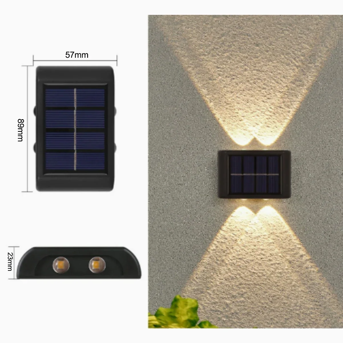Waterproof Solar LED Wall Lamp - Image 5