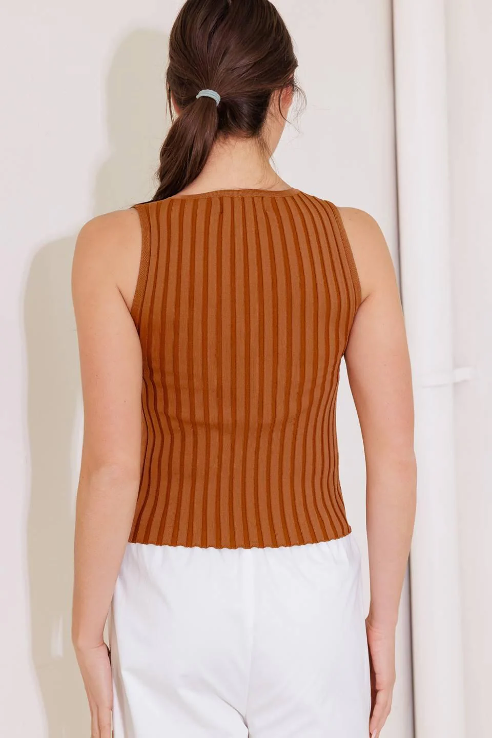 When on Door Opens Sweater Knit Top - Image 7