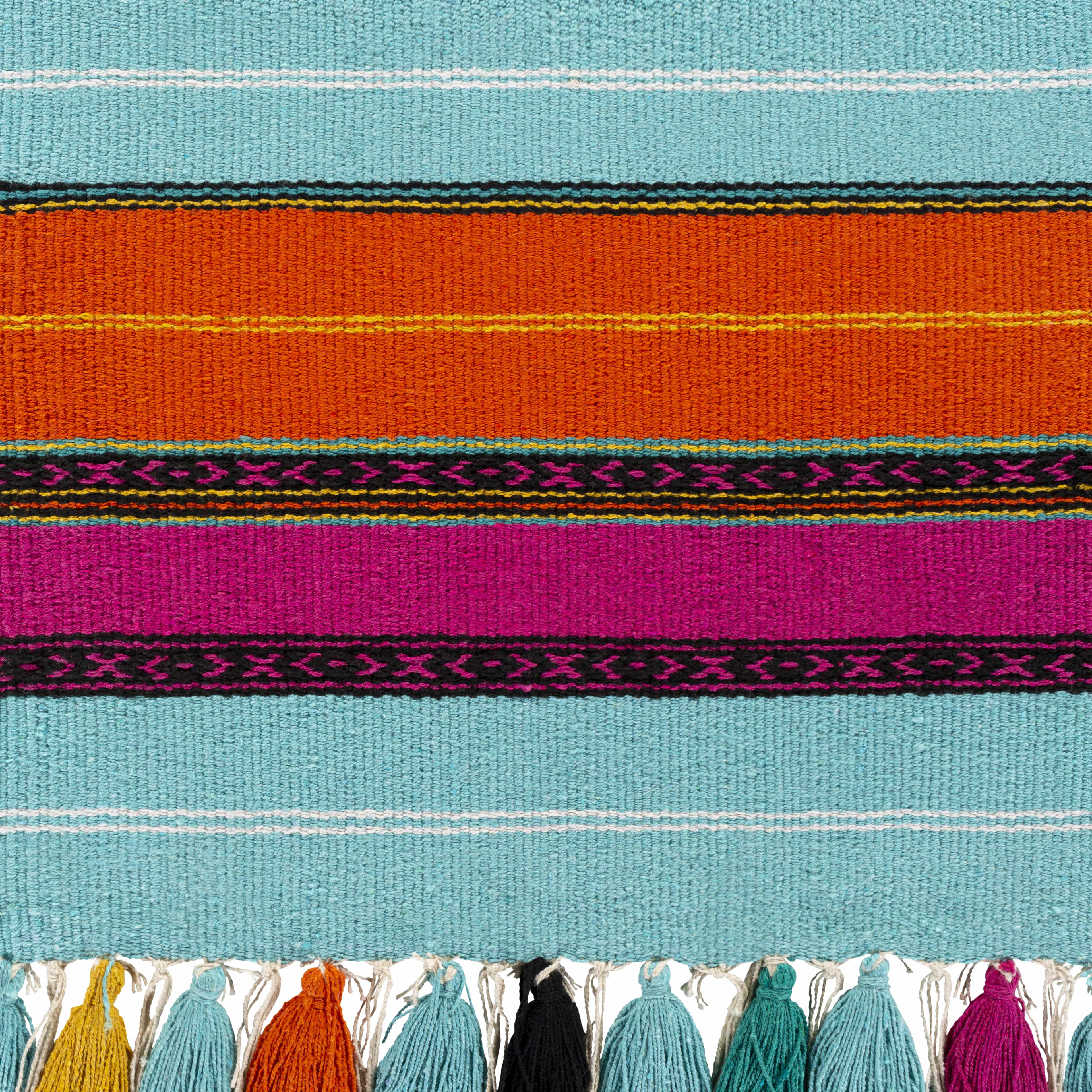 Wiri Multicolor Striped Tassel Wall Hanging - Clearance - Image 4