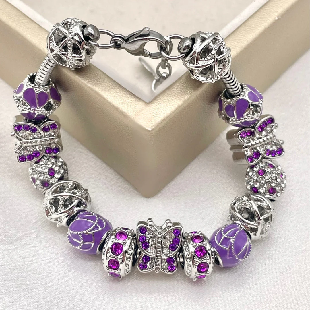 Wisteria Wings Butterfly Bracelet - Image 2