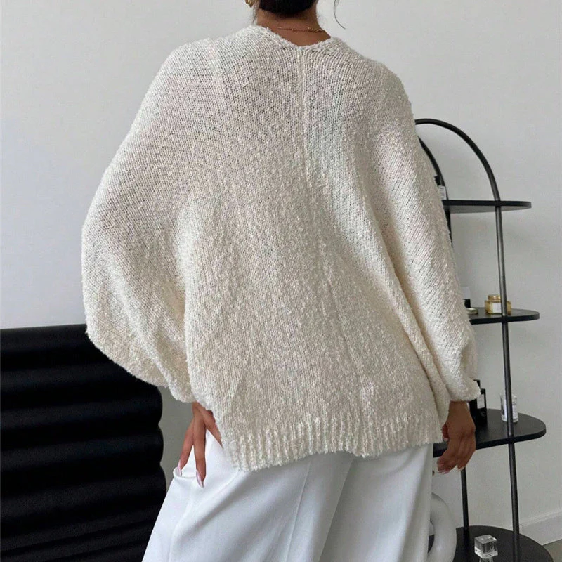 Women’s Criss Cross Knit Sweater - Image 6