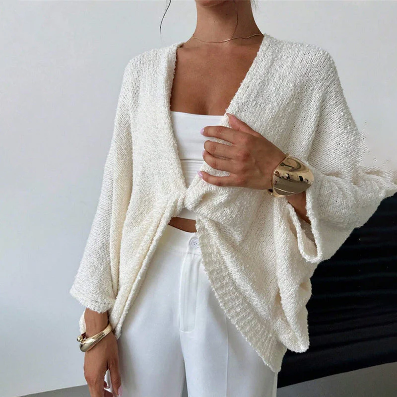 Women’s Criss Cross Knit Sweater - Image 7