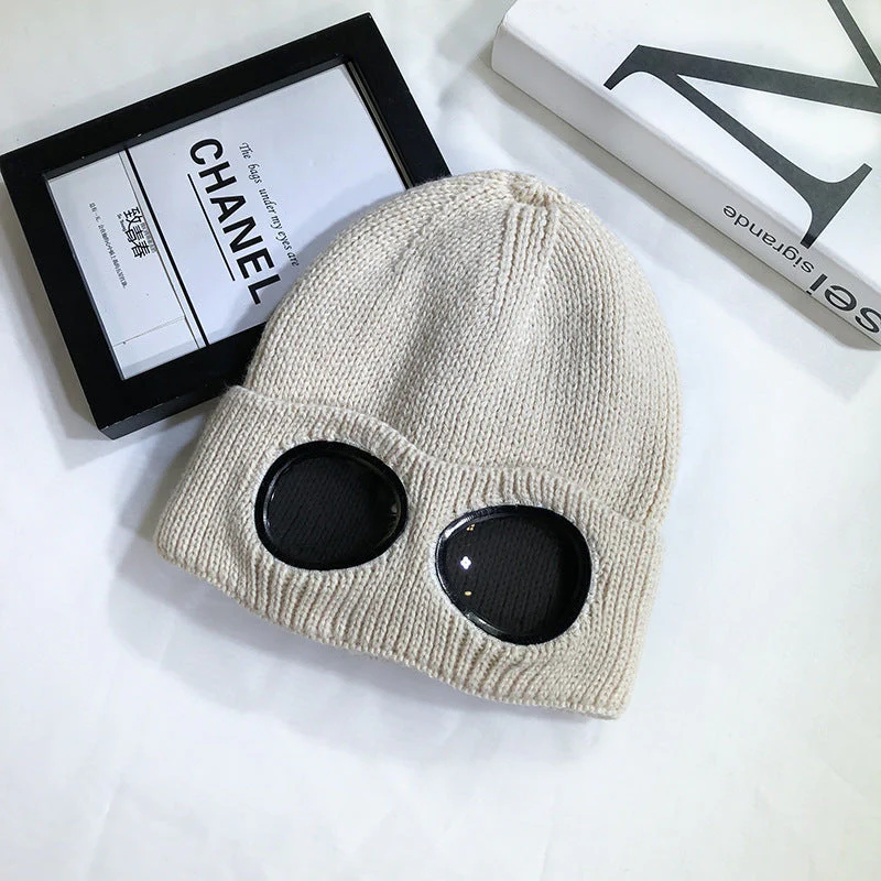Women’s Pilot Wool Knit Hat – Winter Warm Knitted Aviator-Style Hat - Image 6