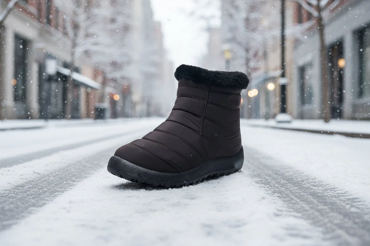Women’s Thickened Cotton Snow Boots – Waterproof Warm Winter Boots - Image 6
