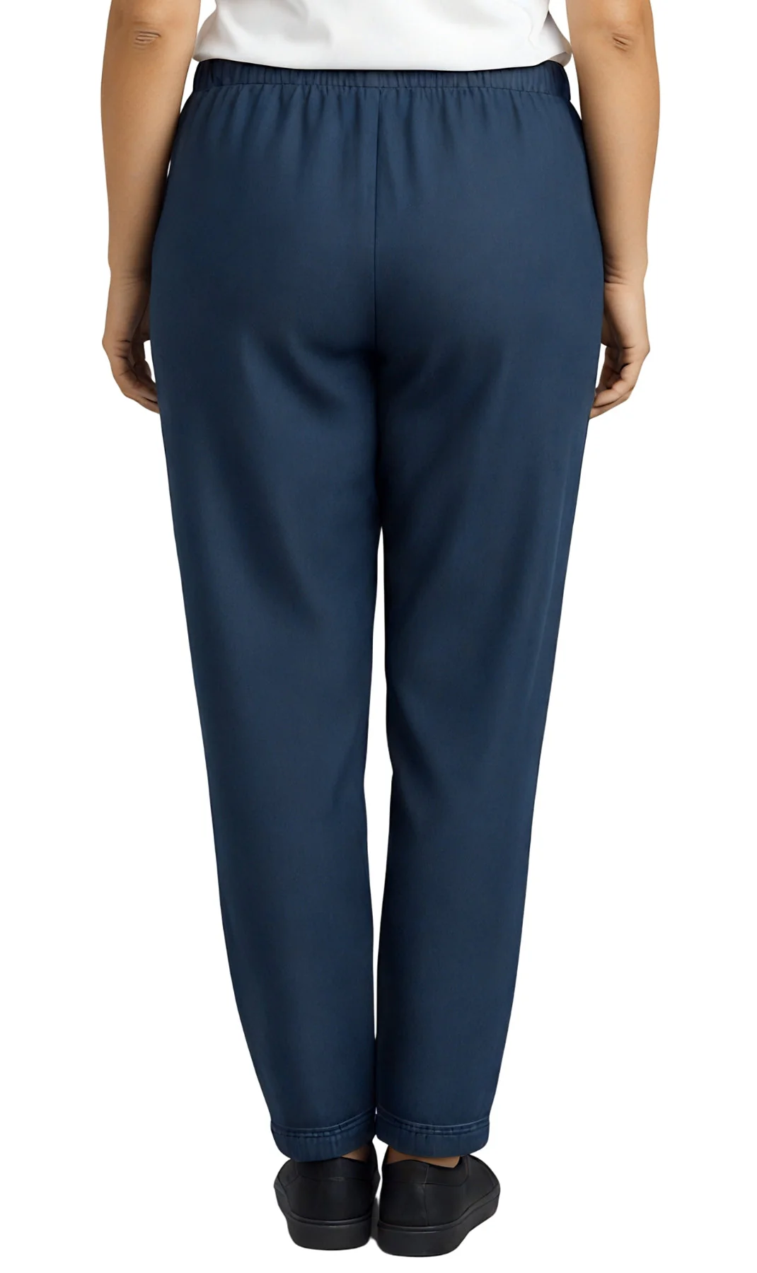 Women's Elastic Waist Pull On Jeans in Denim & Twill - Soft & Lightweight with a bit Stretch - Image 2