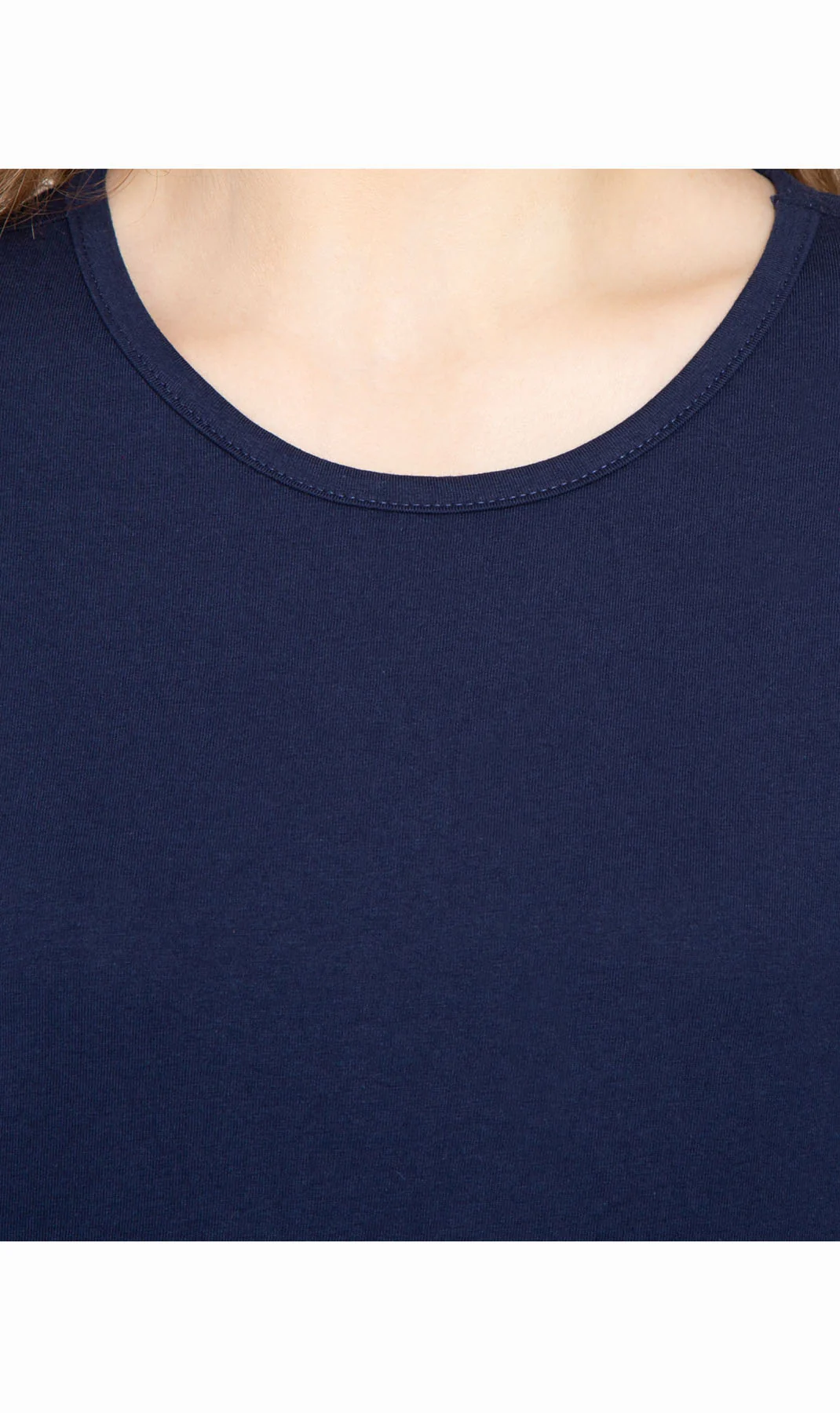 Women's Relaxed Fit Short-Sleeve Crew neck knit Tee Shirt - Image 16