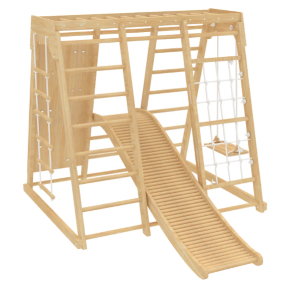 Wooden Roller Slide - Add on (Climber Not Included) - Image 2