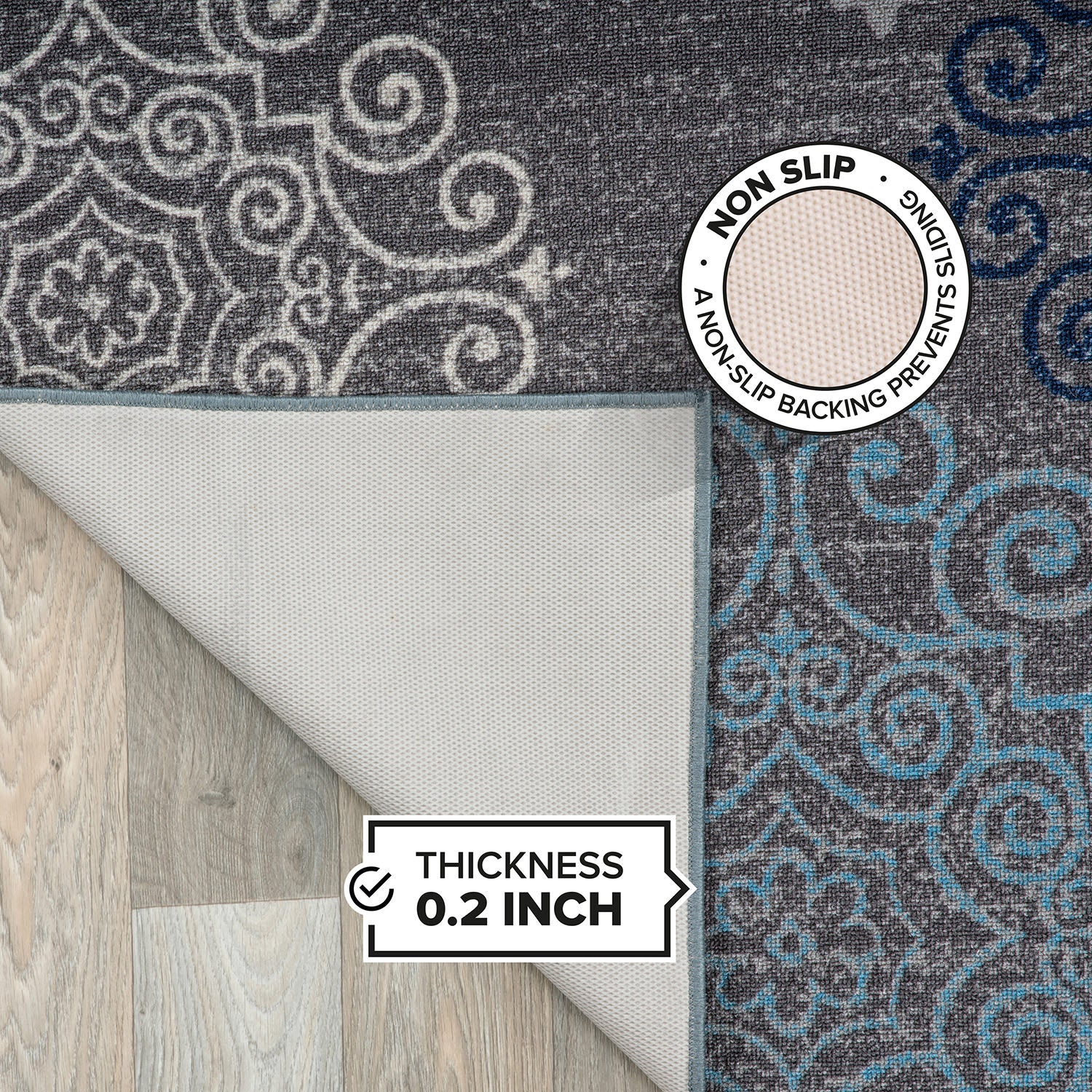 World Rug Gallery Avora Collection 7'10 X 10' - Image 6