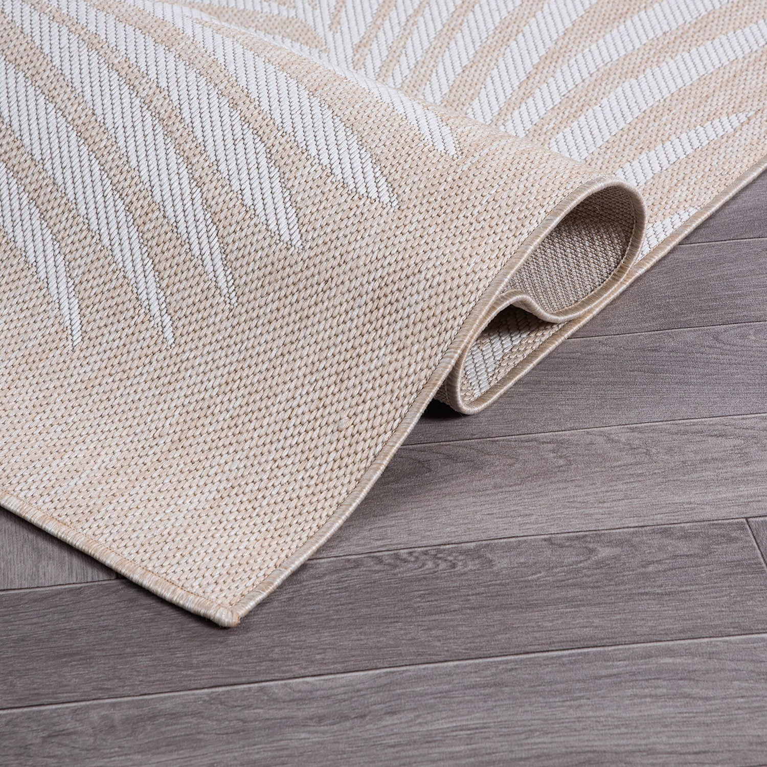World Rug Gallery Palm Collection 5'x7' - Image 58