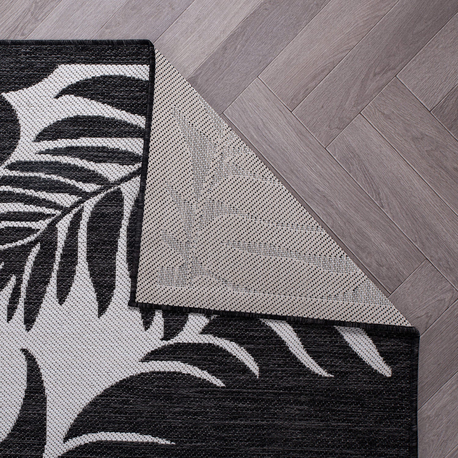 World Rug Gallery Palm Collection 5'x7' - Image 63