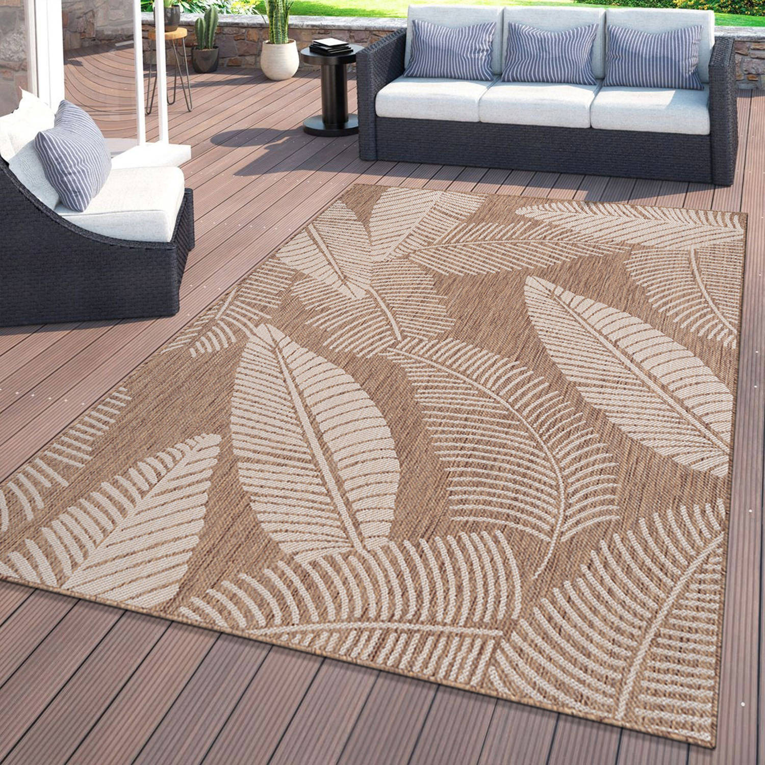World Rug Gallery Palm Collection 7'10 x10' - Image 82