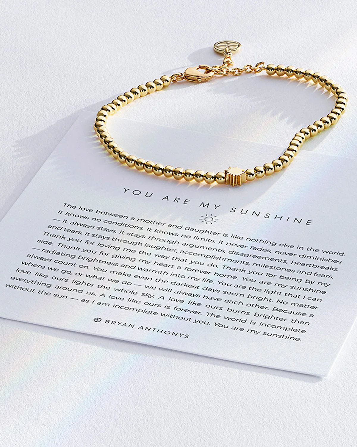 You Are My Sunshine Beaded Icon Bracelet - Image 8