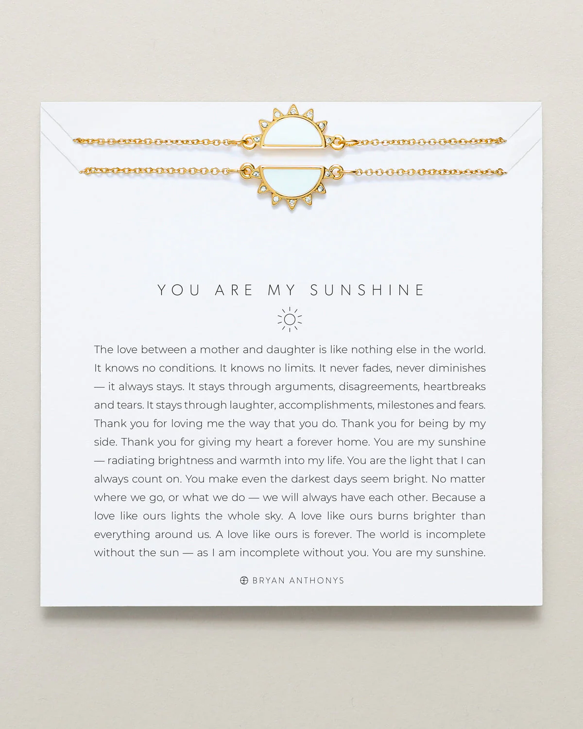 You Are My Sunshine Bracelet Set - Image 3