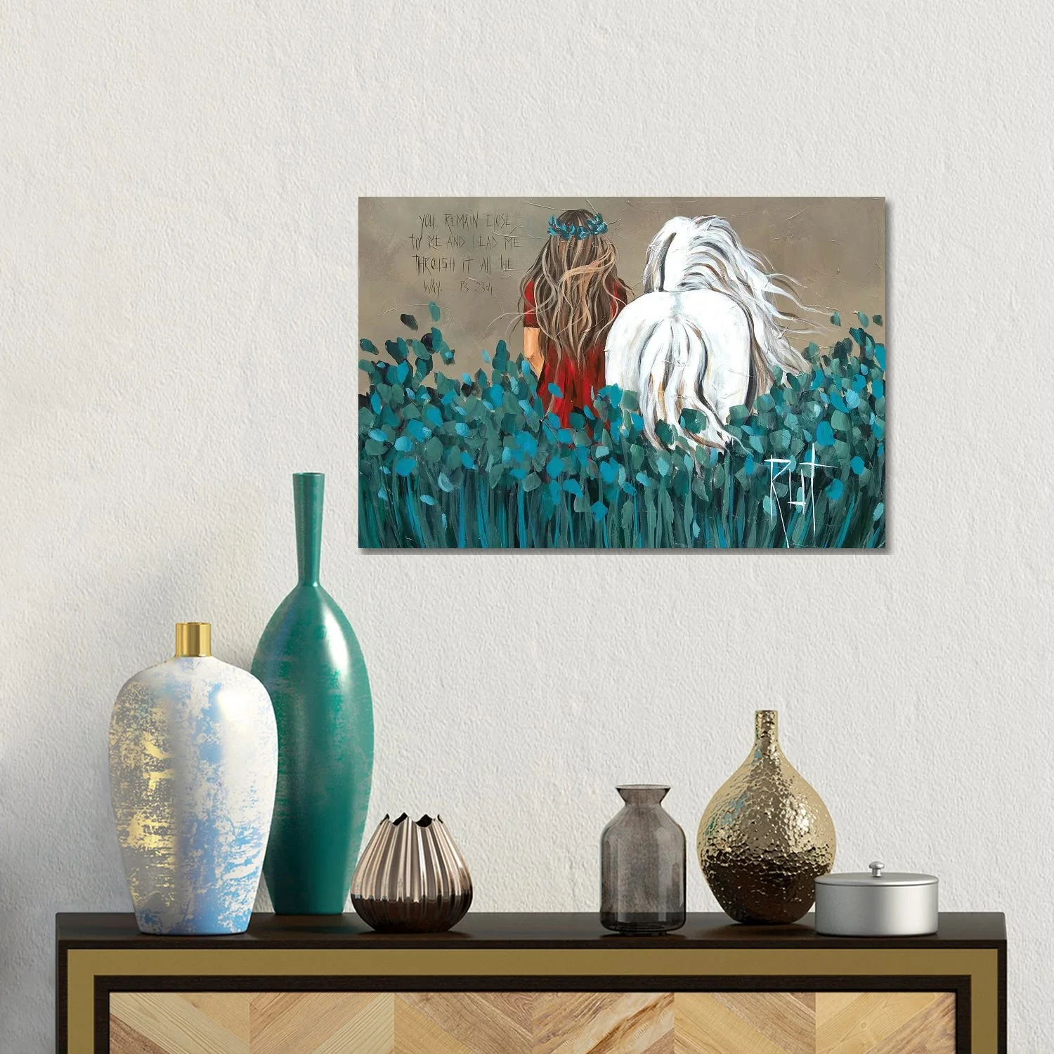 You Remain Close by Ruth's Angels - Canvas Gallery Wrap - Image 5