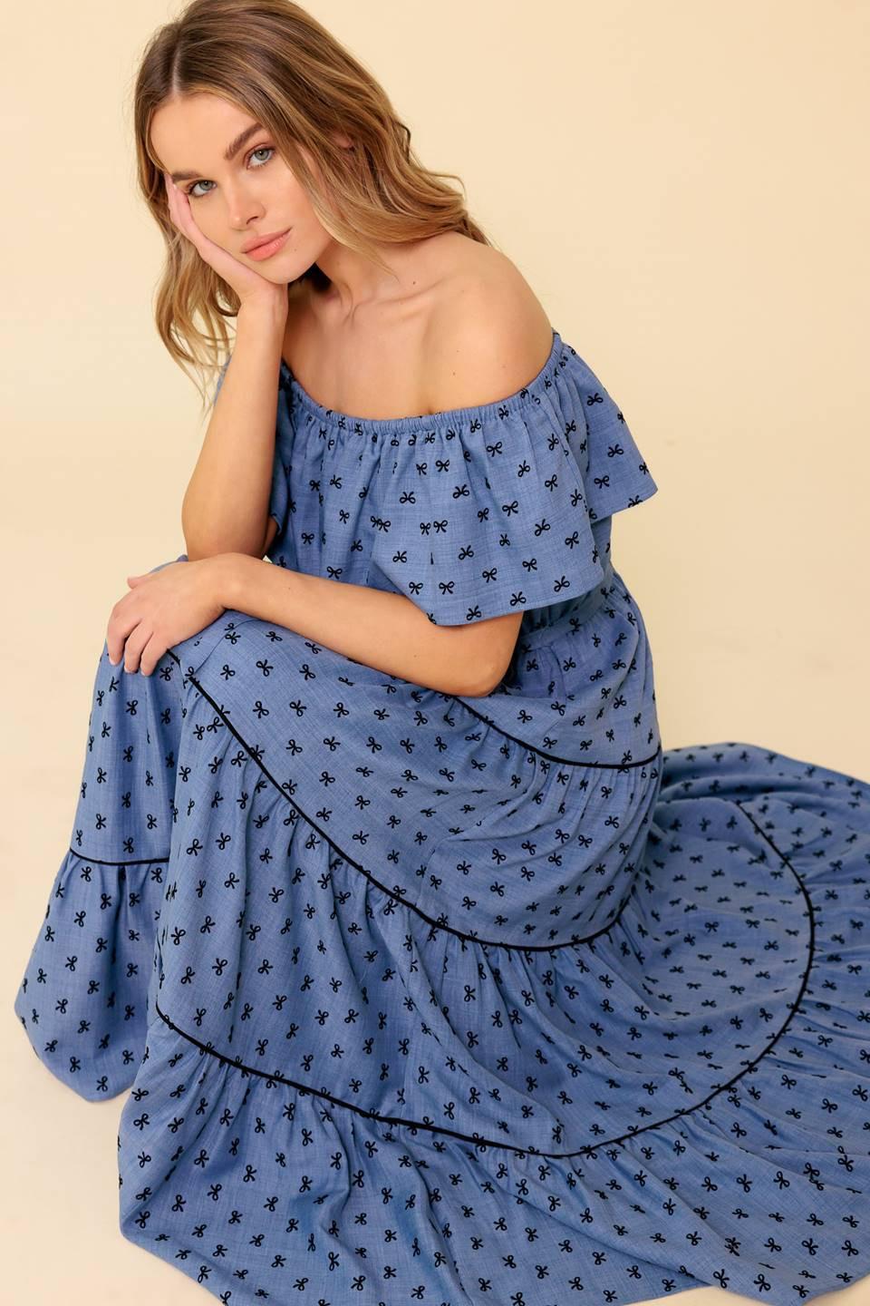 You're Unforgettable Woven Mdi Dress - Image 3