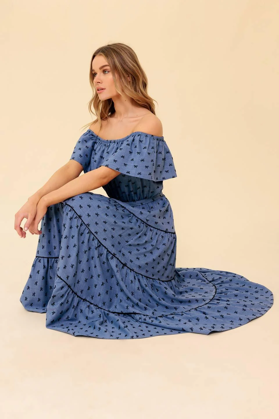 You're Unforgettable Woven Mdi Dress - Image 7