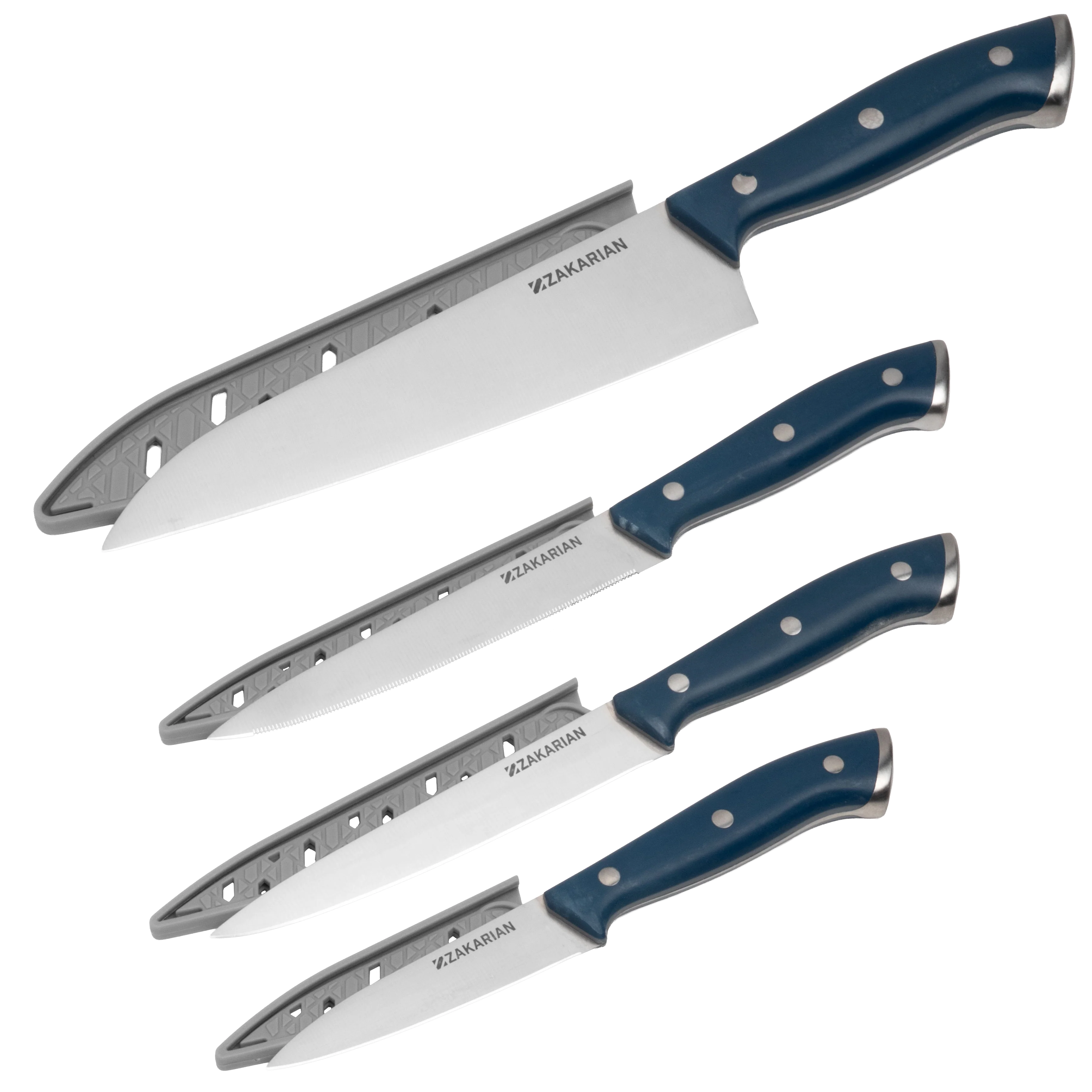 Zakarian by Dash 4-Piece Full Tang Cutlery Set - Image 2