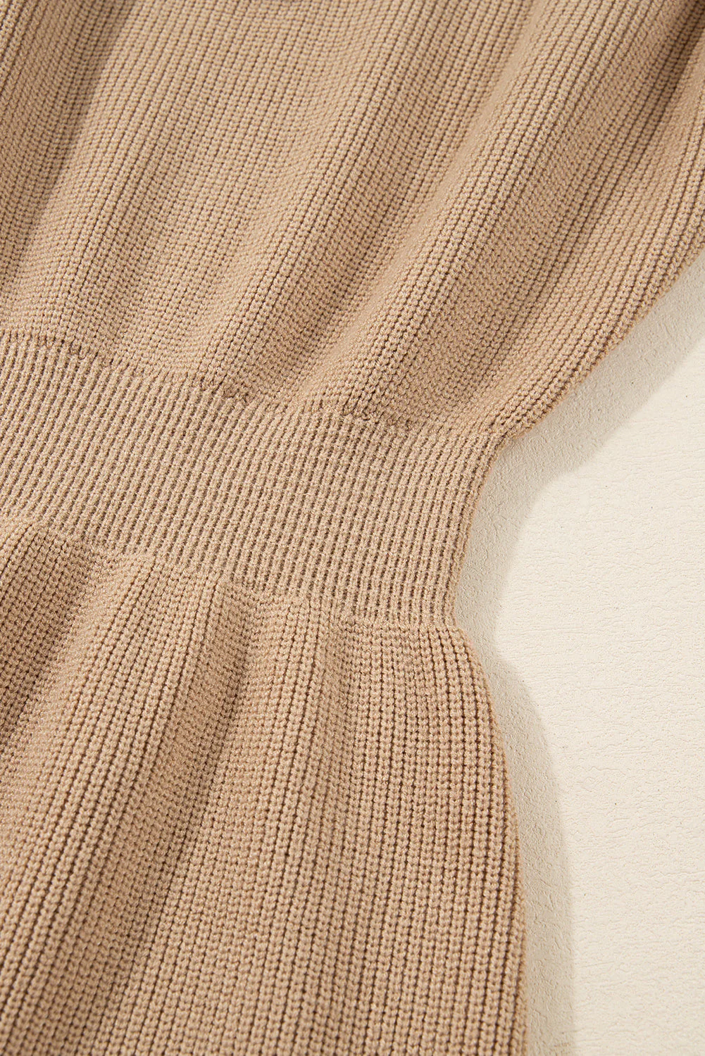 Threaded Pear Zariah Embellished Keyhole Ribbed Sweater - Image 14