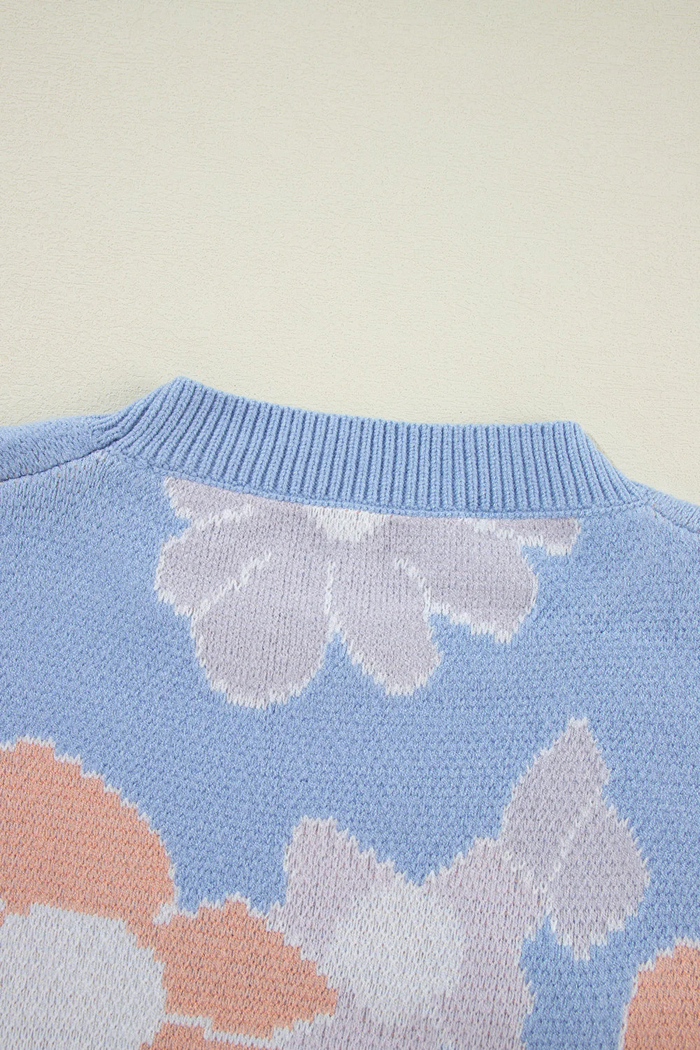 Threaded Pear Zelda Drop Shoulder Knitted Sweater - Image 6