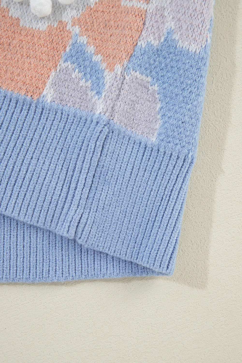 Threaded Pear Zelda Drop Shoulder Knitted Sweater - Image 7