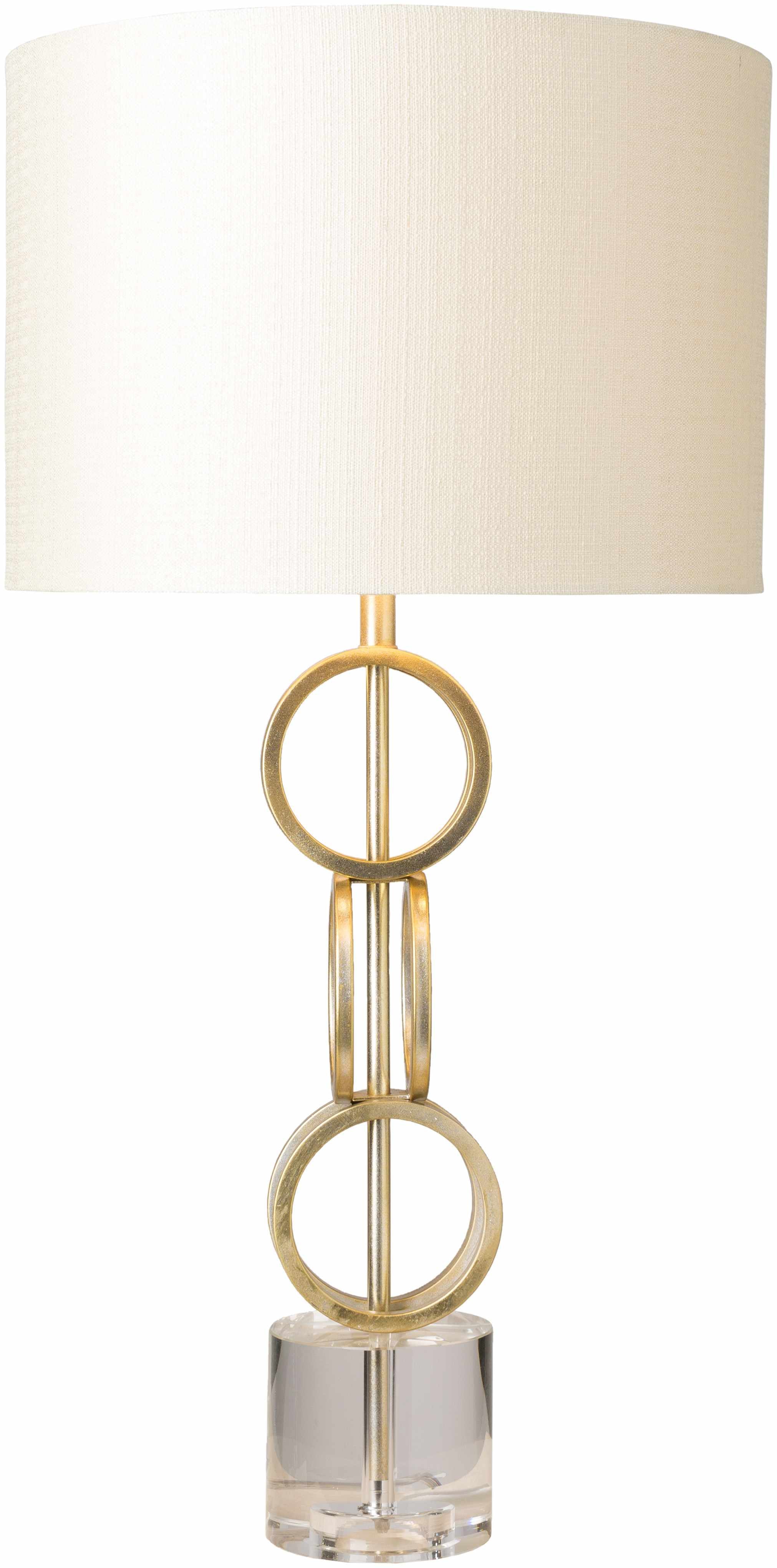 Zell Gold Crystal Table Lamp - Clearance - Image 4