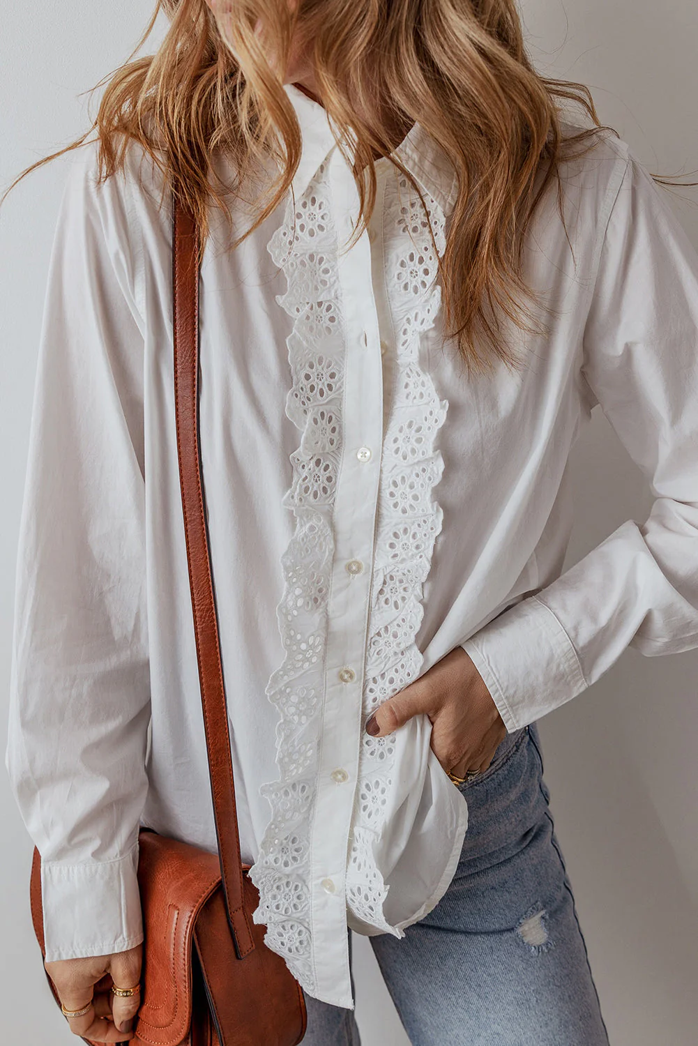 Threaded Pear Zyla Turn Down Collar Shirt - Image 4